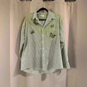 Women’s Striped Milli Design Button Down